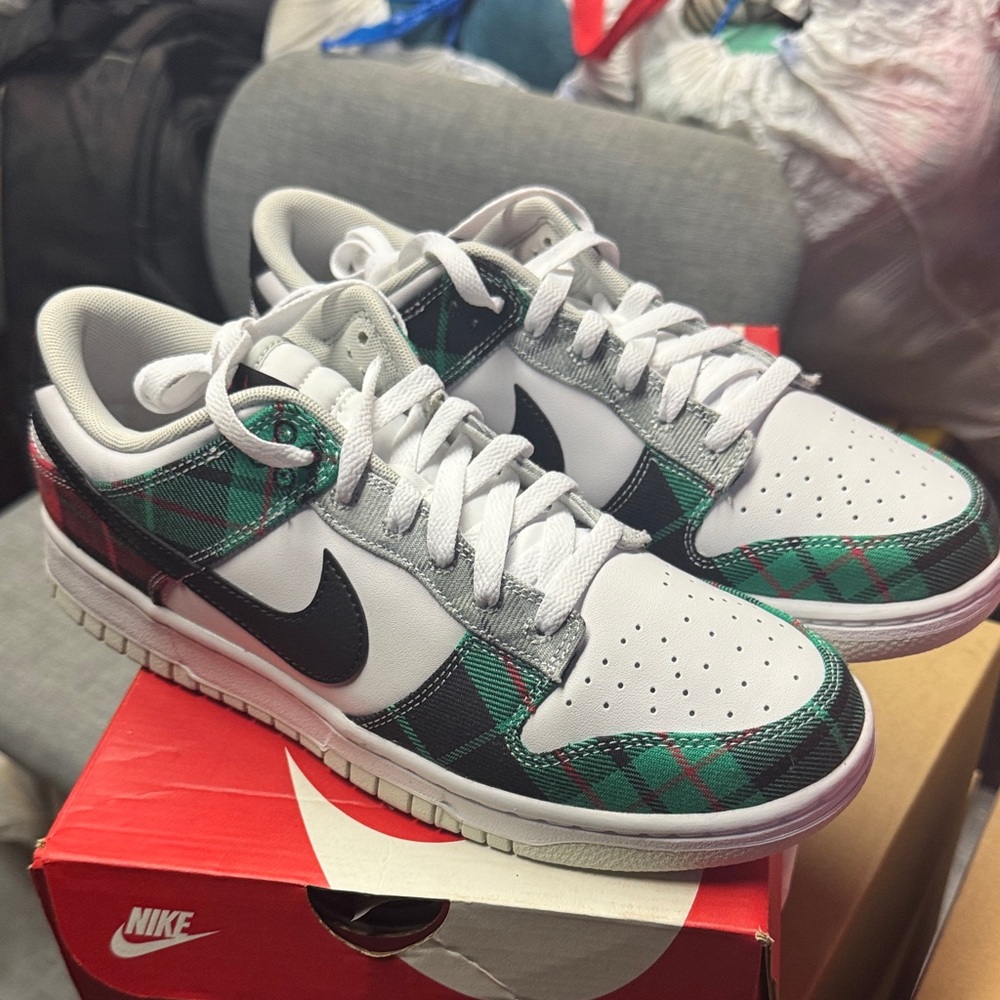 Nike dunk low tartan Plaid